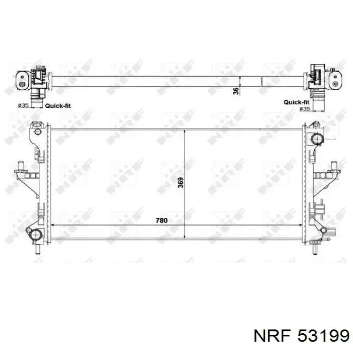 Comprar 1362917080 Fiat/Alfa/Lancia Radiador de auto