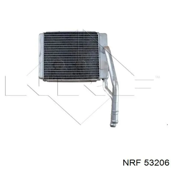 53206 NRF radiador de calefacción