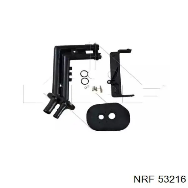Radiador calefacción 53216 NRF