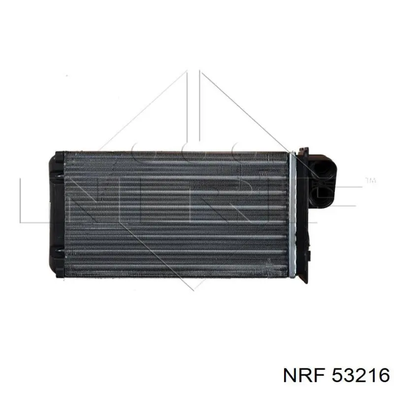 53216 NRF radiador de calefacción