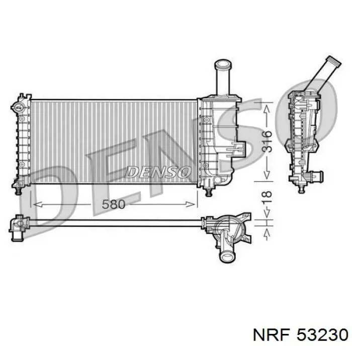 Comprar 46788046 Fiat/Alfa/Lancia Radiador de auto