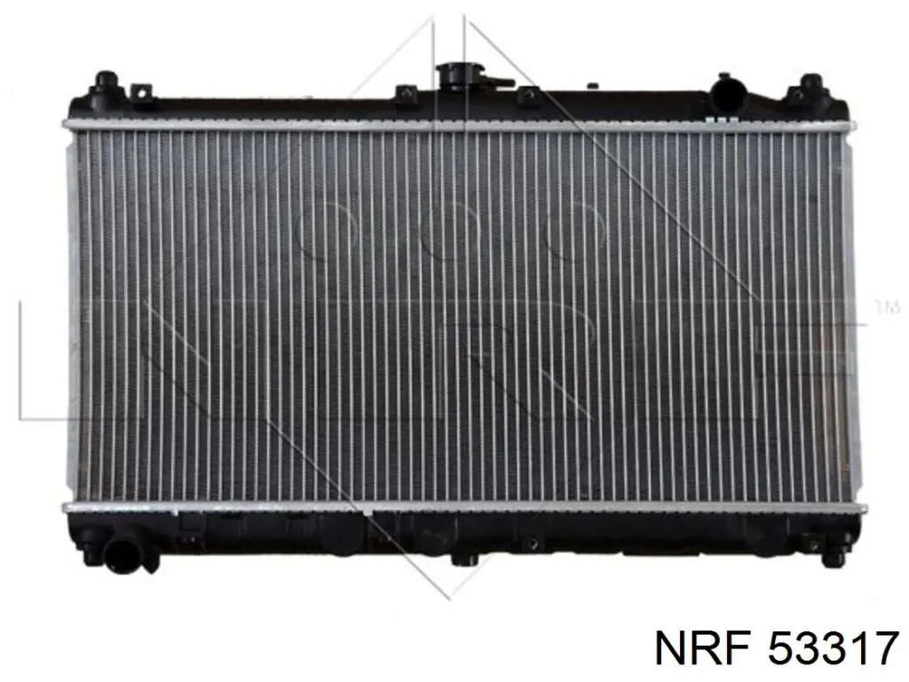 53317 NRF radiador refrigeración del motor