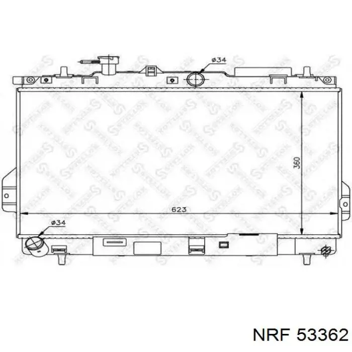 Radiador de água Hyundai Matrix FC