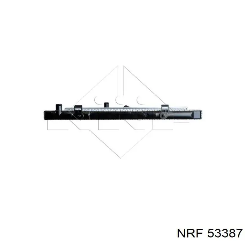 53387 NRF radiador refrigeración del motor