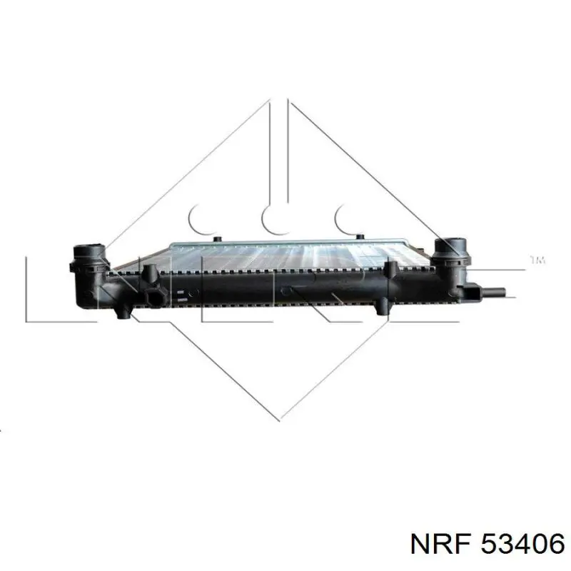 Água radiador NRF 53406 precio, desde 99,51 USD