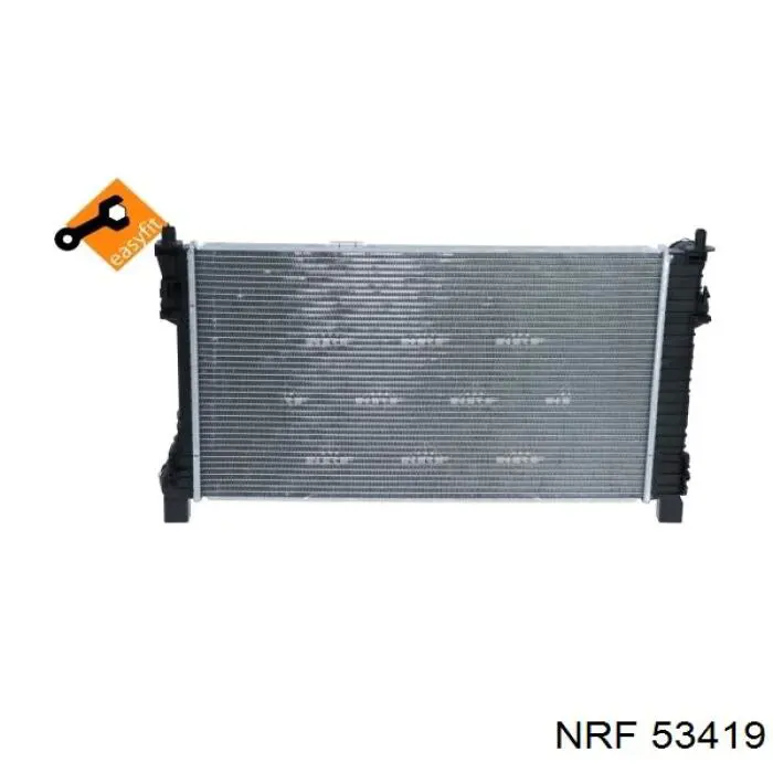 2990 CSF radiador refrigeración del motor