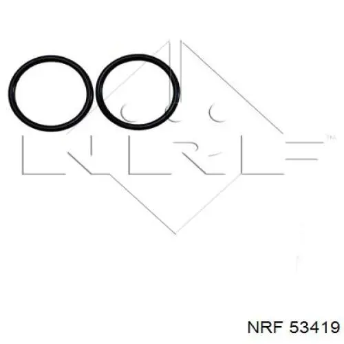 Água radiador NRF 53419 precio, desde 105,30 EUR