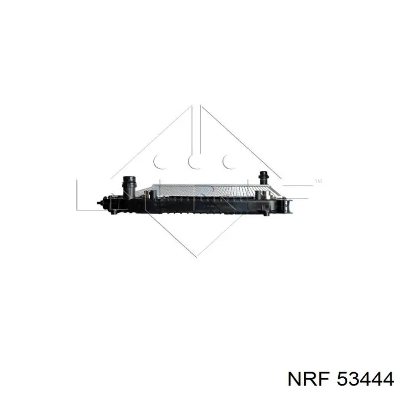 53444 NRF radiador