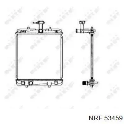 Radiador de água NRF 53459