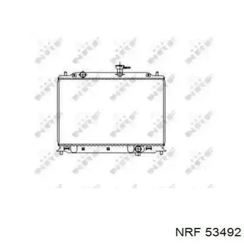 411708-3 Polcar radiador refrigeración del motor