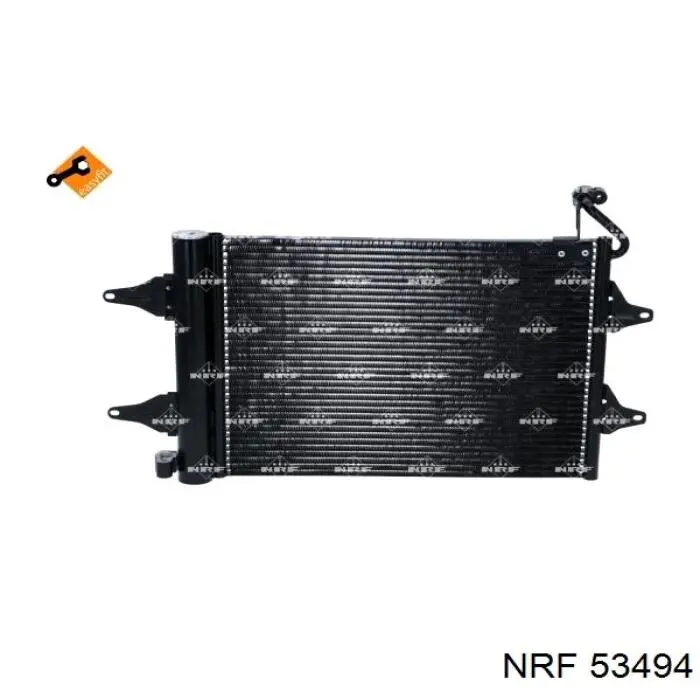 53494 NRF radiador