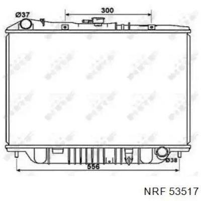 Radiador 53517 NRF