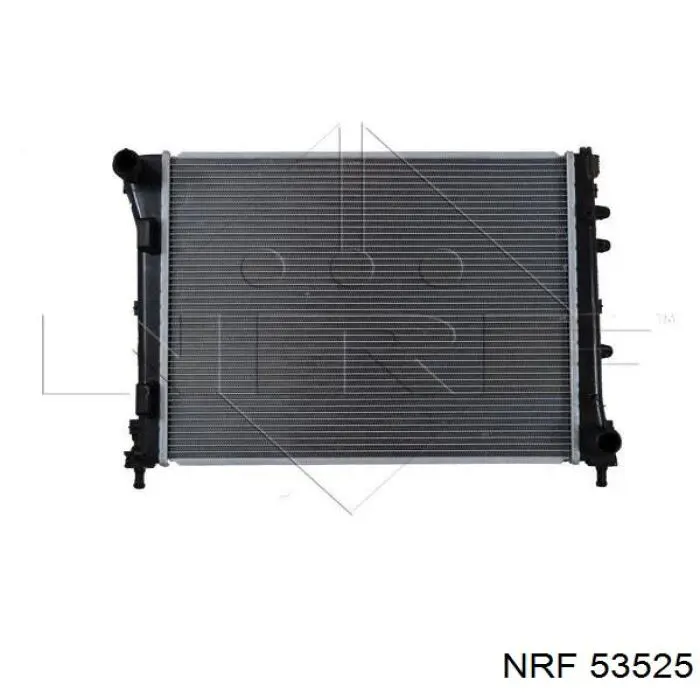 53525 NRF radiador