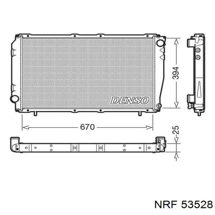 45111AA260 Subaru Refrigeración del motor