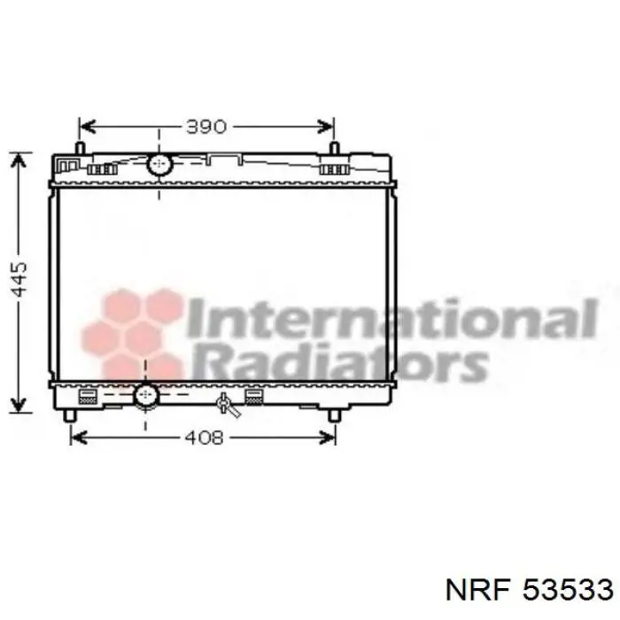 53533 NRF Refrigeración del motor