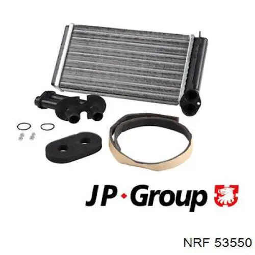 Radiador calefacción 53550 NRF