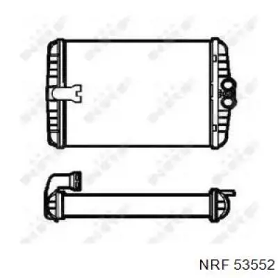 Comprar 53552 NRF Radiador calefacción