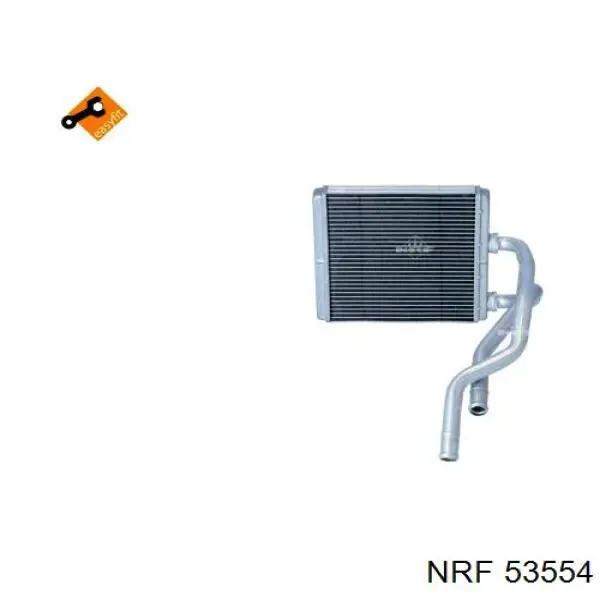 Radiador calefacción 53554 NRF