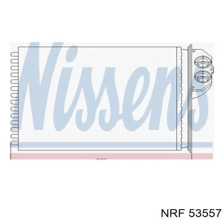 Comprar 53557 NRF Radiador calefacción