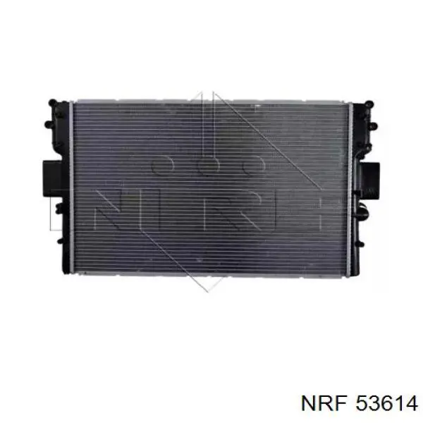 53614 NRF radiador refrigeración del motor