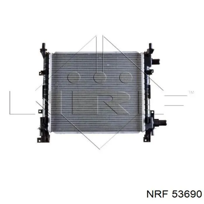 Água radiador NRF 53690 precio, desde 90,88 EUR