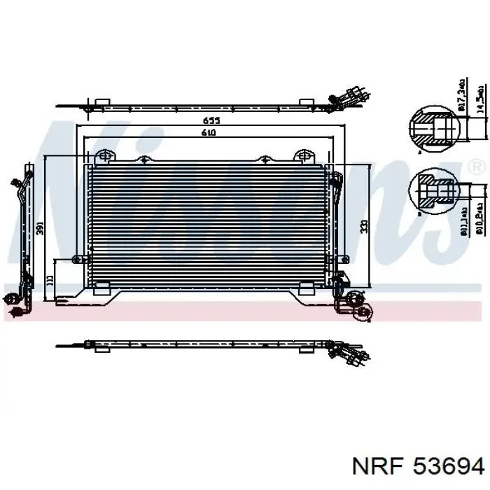 Água radiador Nissan/Infiniti 214600W010 precio, desde 134,96 EUR
