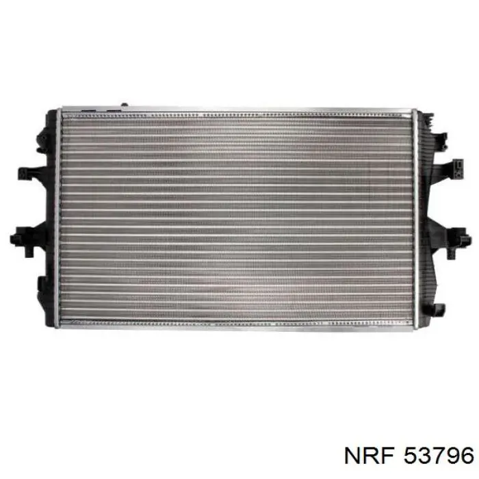 53796 NRF radiador