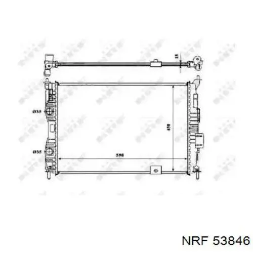 Comprar 59306 NRF Radiador de auto
