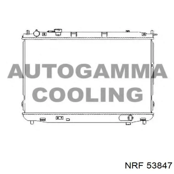 Comprar 53847 NRF Radiador de auto