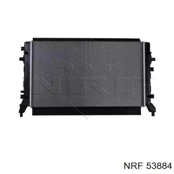 53884 NRF radiador
