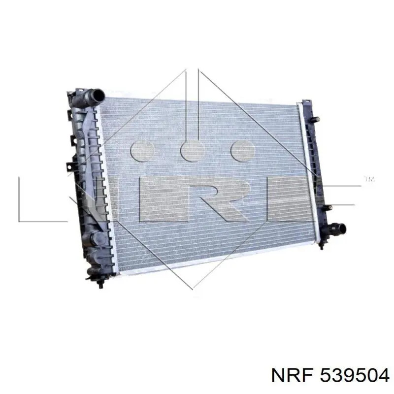 539504 NRF radiador