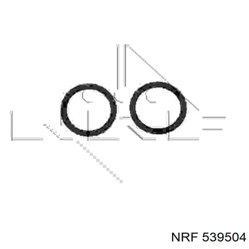 Comprar 539504 NRF Radiador de auto