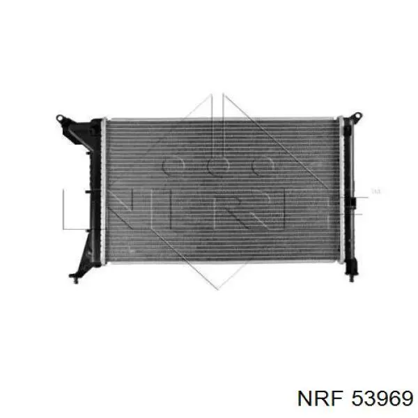 Radiador 53969 NRF