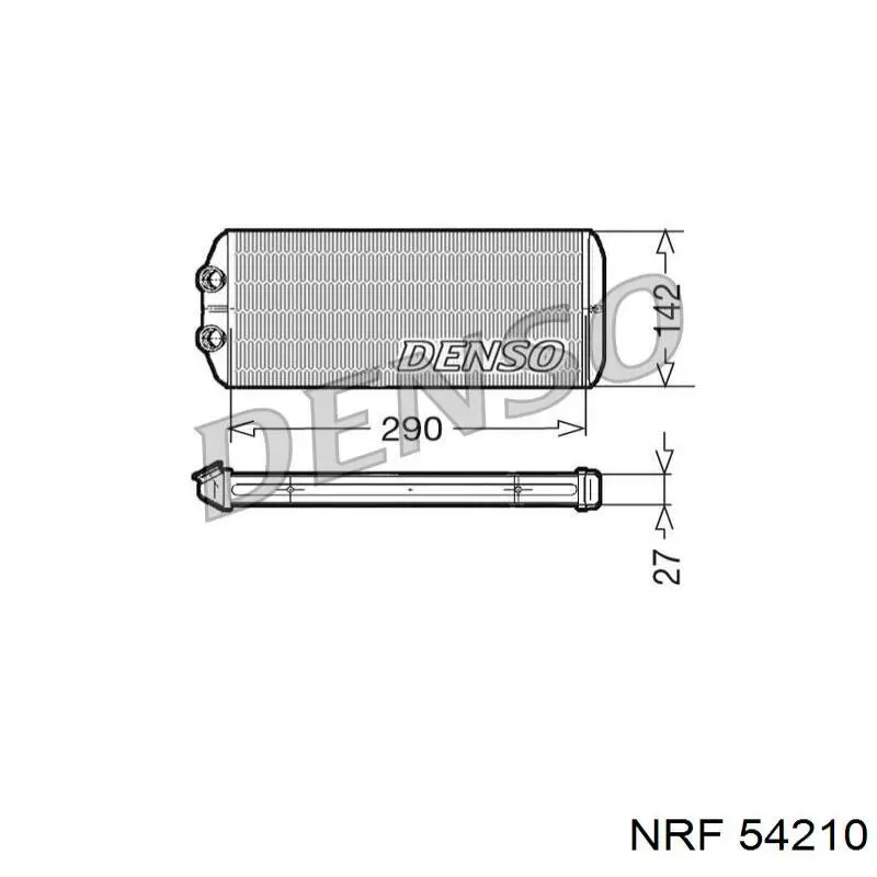 Comprar 00006448S6 Peugeot/Citroen Radiador calefacción