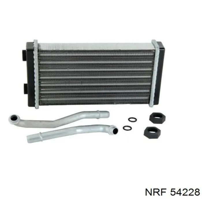 28N137 FPS radiador de calefacción trasero