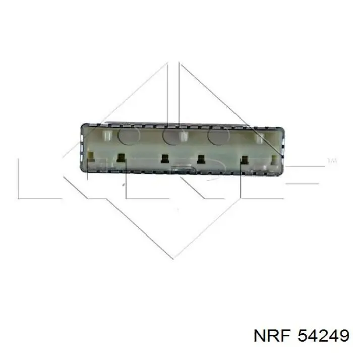 54249 NRF radiador de calefacción