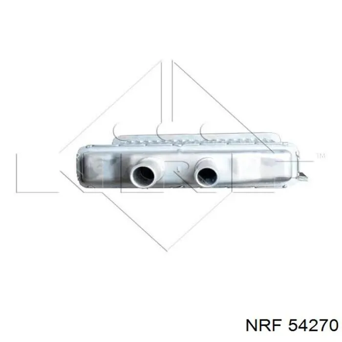 54270 NRF radiador de calefacción