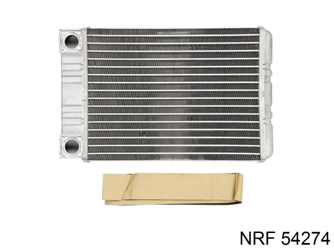 54274 NRF radiador de calefacción