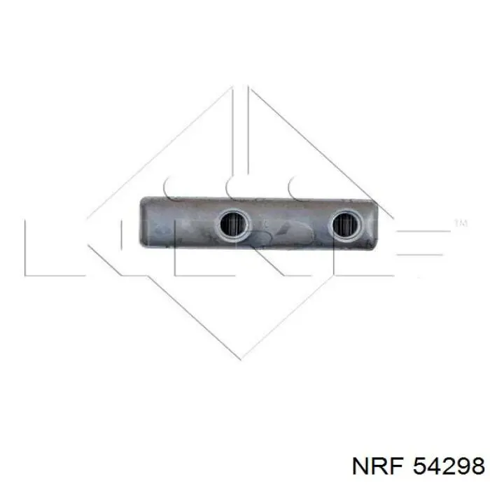 54298 NRF radiador de calefacción