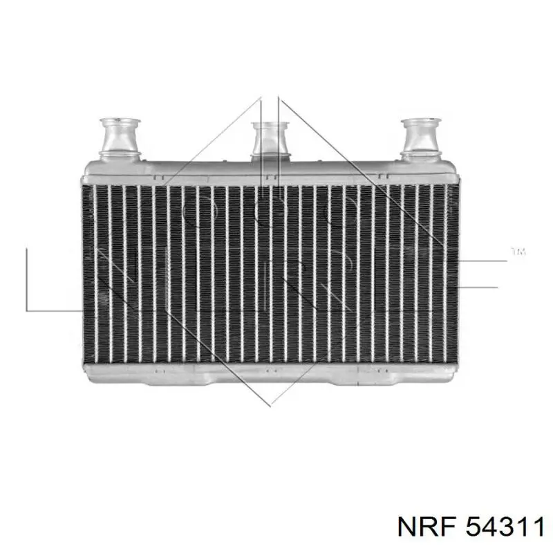 54311 NRF radiador de calefacción