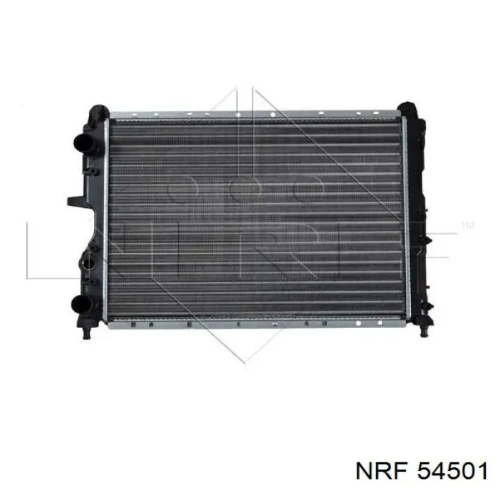 54501 NRF radiador