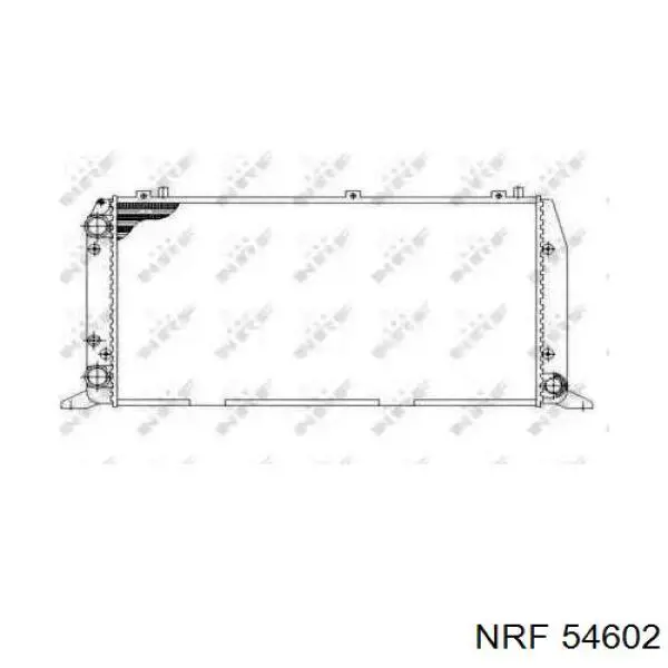 54602 NRF Refrigeración del motor