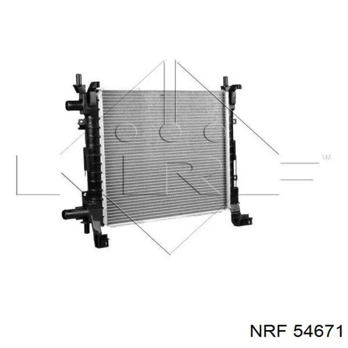 Radiador de água NRF 54671