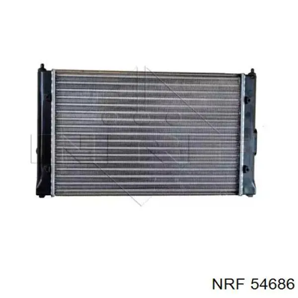 63998 Nissens radiador refrigeración del motor