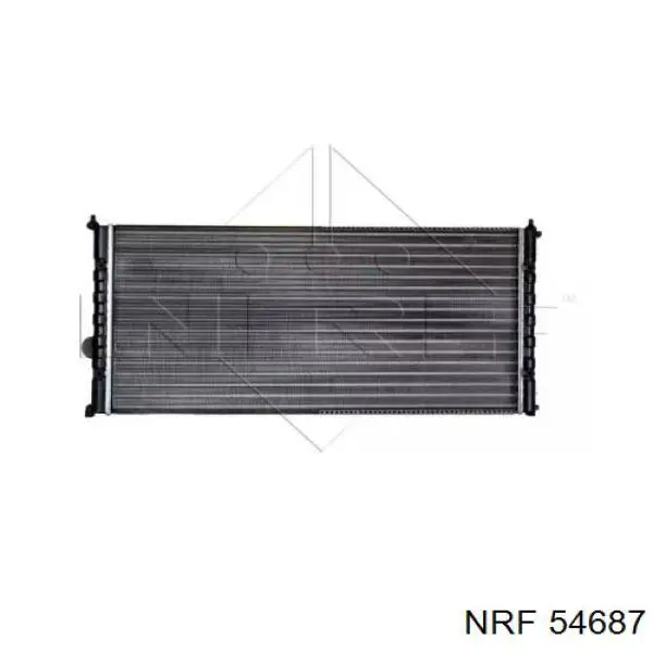 54687 NRF radiador refrigeración del motor