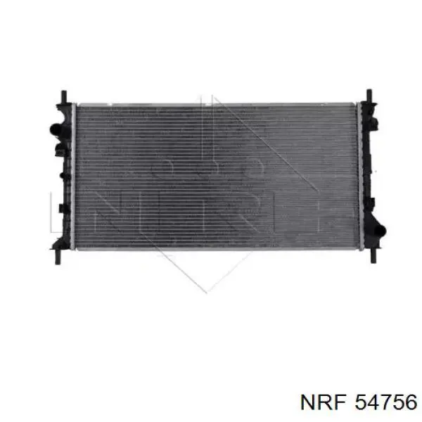 54756 NRF radiador