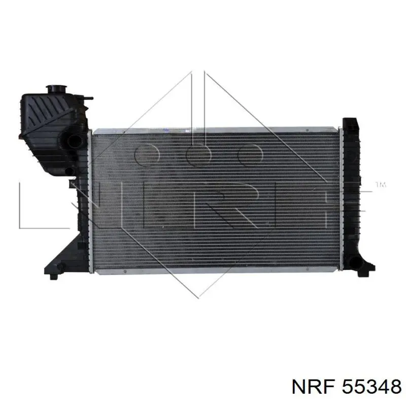 55348 NRF radiador refrigeración del motor