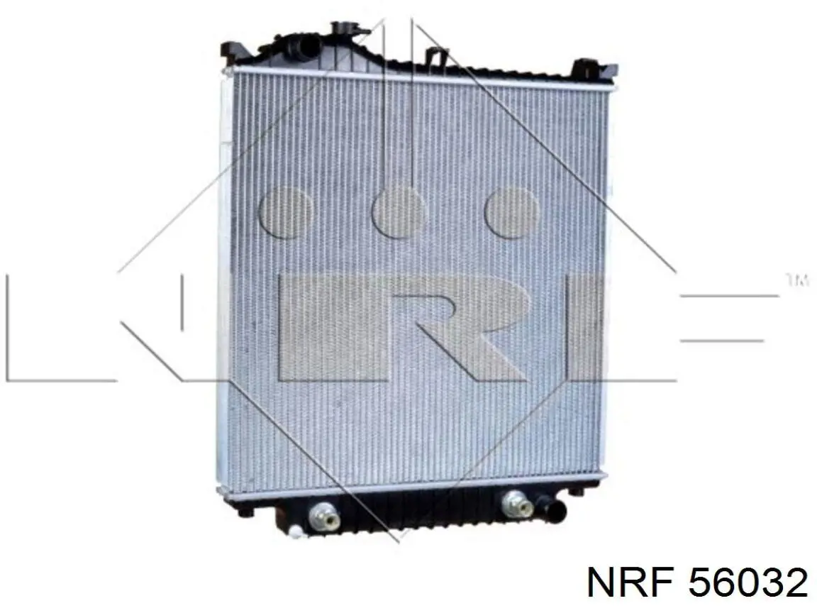 56032 NRF radiador