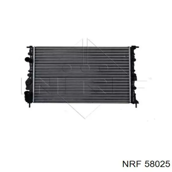 58025 NRF radiador