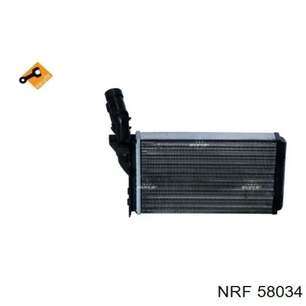 58034 NRF radiador de calefacción